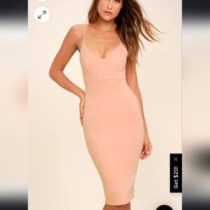 Blush pink dress